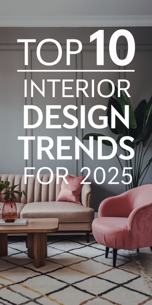 Top 10 Interior Design Trends For 2025 - Designer and the DIYer - DIY ...