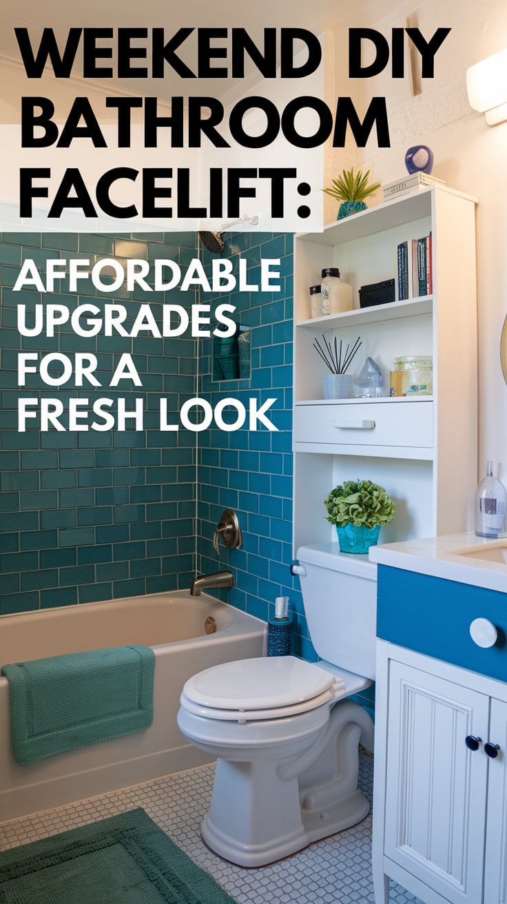 Weekend DIY Bathroom Facelift: Affordable Upgrades for a Fresh Look ...