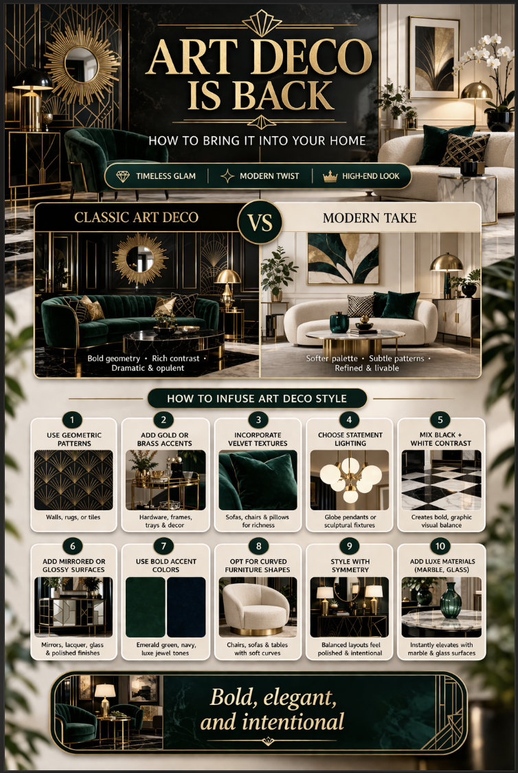 Art Deco Makes a Comeback (and How to Infuse the Style in Your Own Home ...