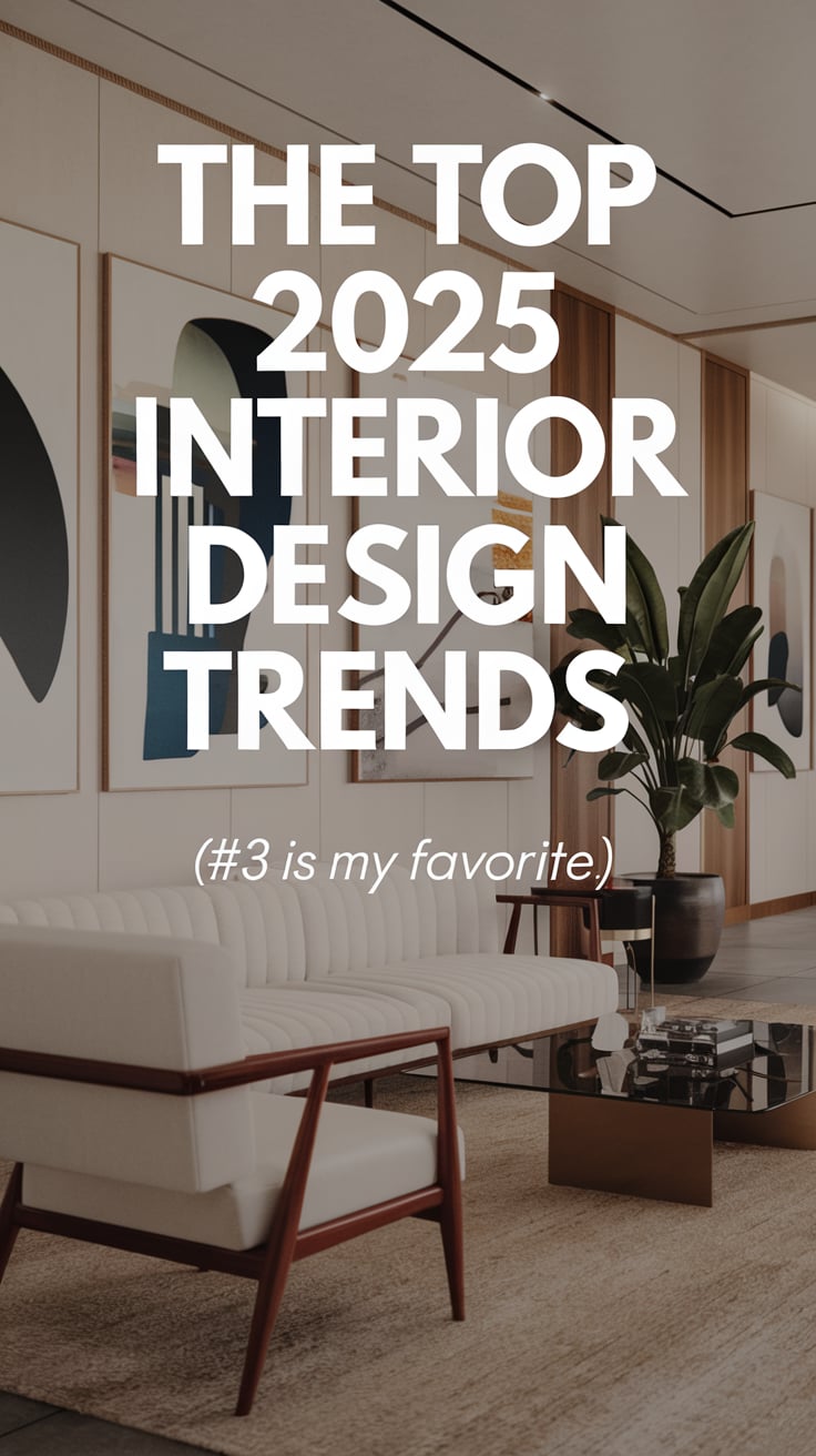 The Top 2025 Interior Design Trends (#3 Is My Personal Favorite ...