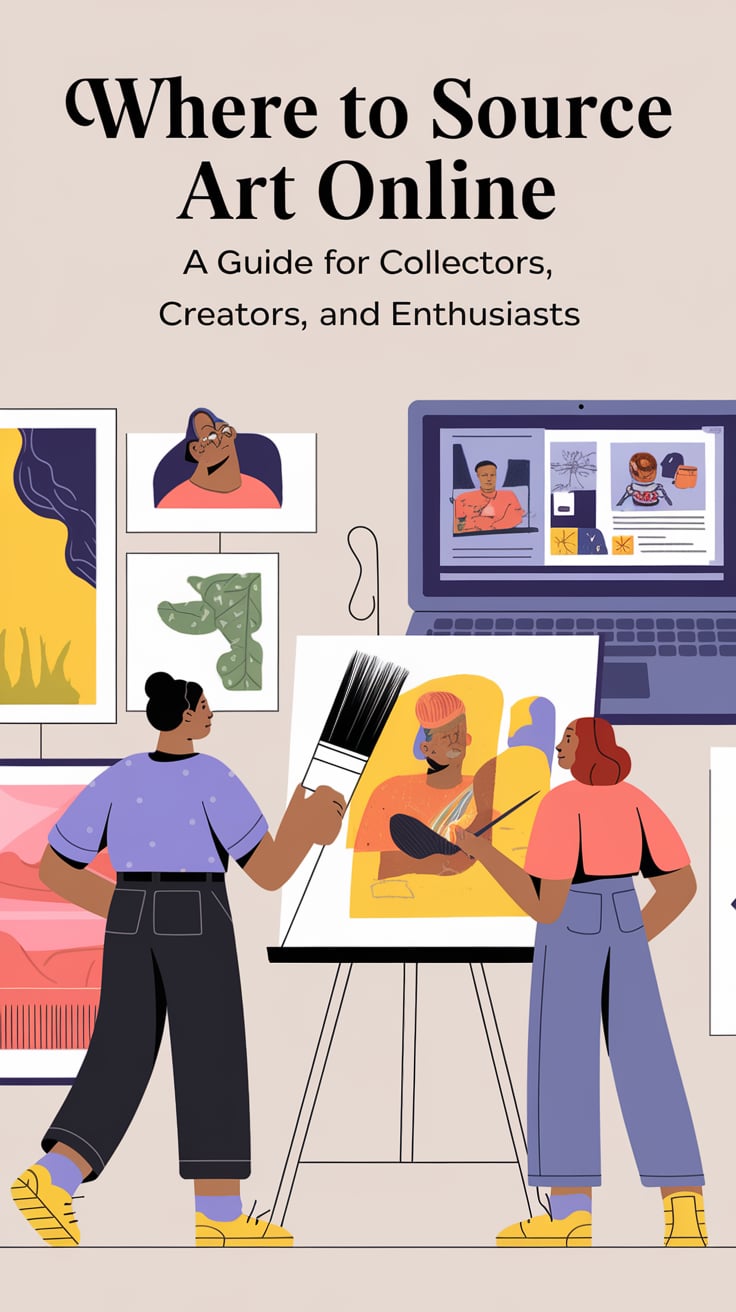 Where to Source Art Online: A Guide for Collectors, Creators, and ...