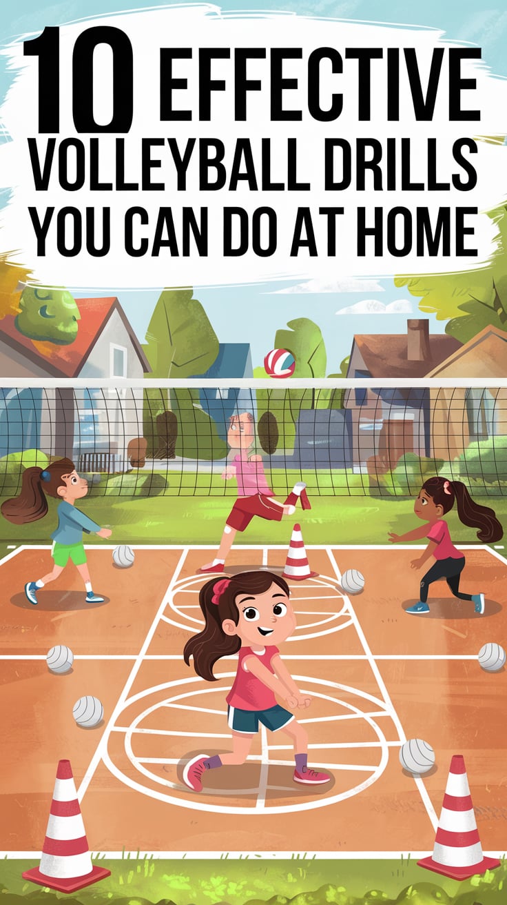 10 Effective Volleyball Drills You Can Do at Home - Designer and the ...
