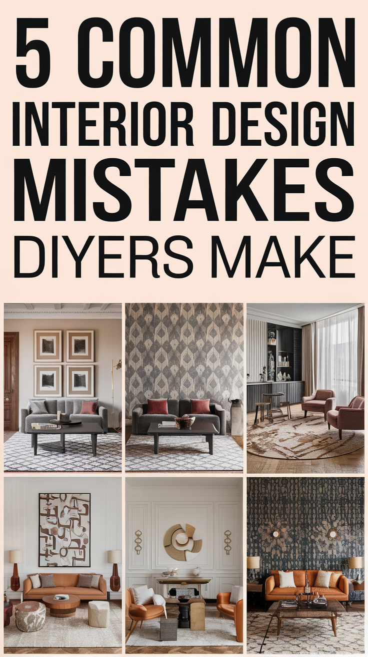 5 Common Interior Design Mistakes DIYers Make (And How to Fix Them ...