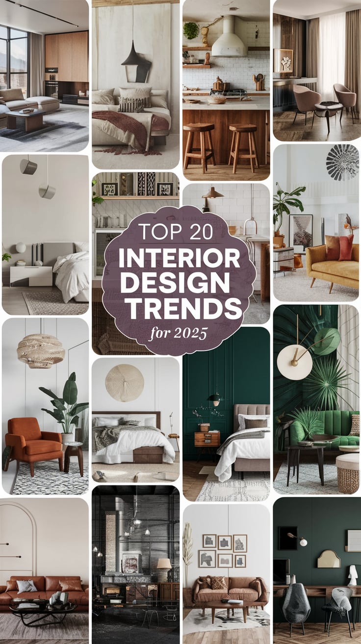 Top 20 Interior Design Trends for 2025 - Designer and the DIYer - DIY ...