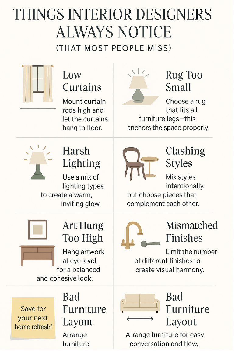Things Interior Designers Always Notice (That Most People Miss ...