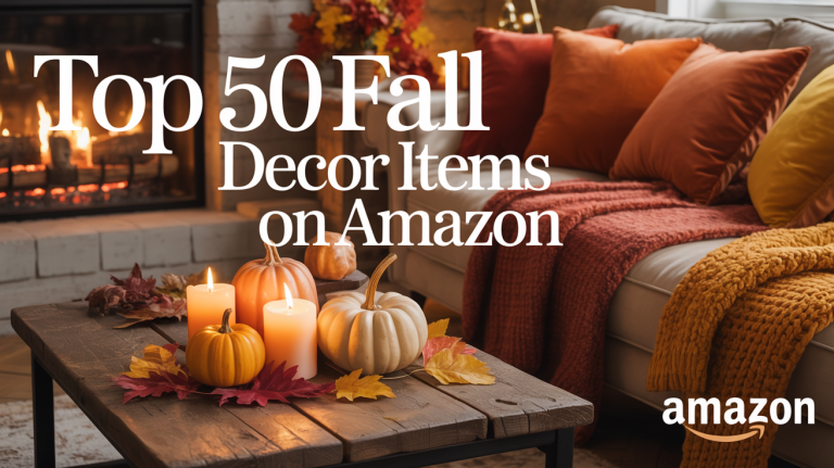 Top 50 Fall Decor Items on Amazon