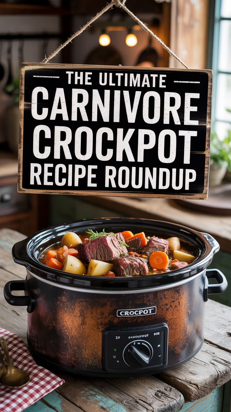 The Ultimate Carnivore Crockpot Recipe Roundup: Savoring Simplicity and Flavor