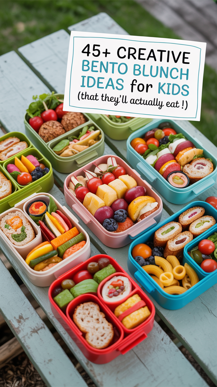 45+ Creative Bento Box Lunch Ideas for Kids (That They’ll Actually Eat!)