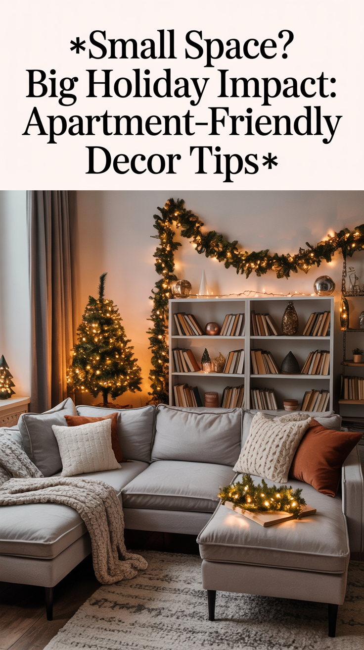 Small Space? Big Holiday Impact: Apartment-Friendly Decor Tips