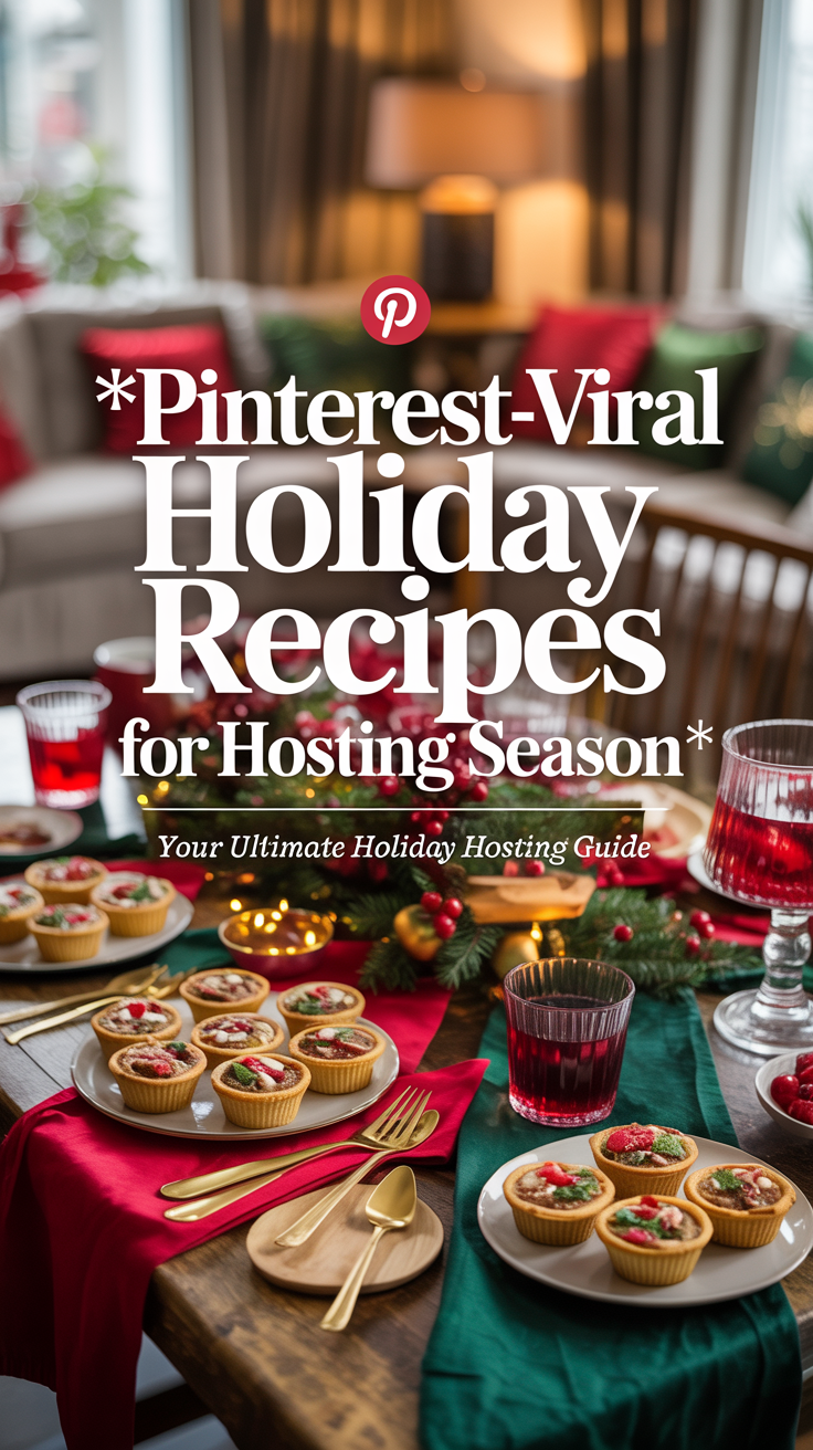 Pinterest-Viral Holiday Recipes for Hosting This Season