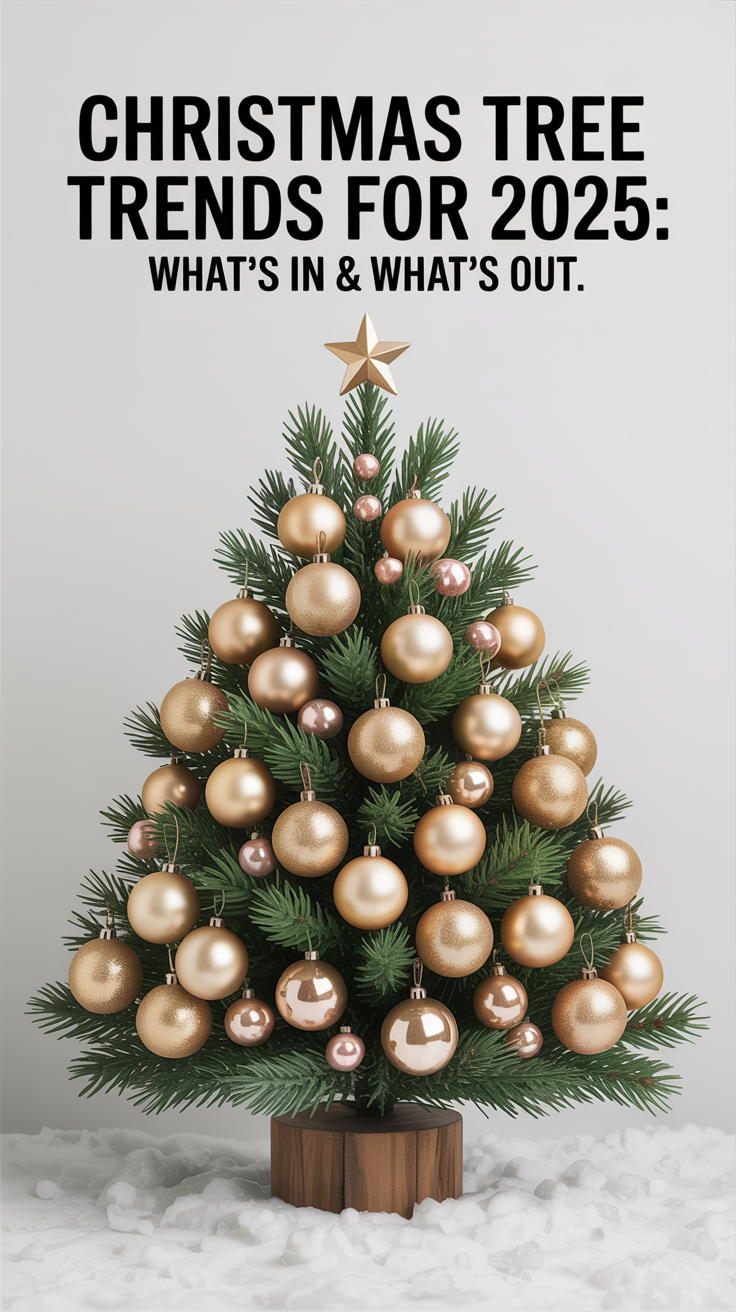 Christmas Tree Trends for 2025: What’s In & What’s Out