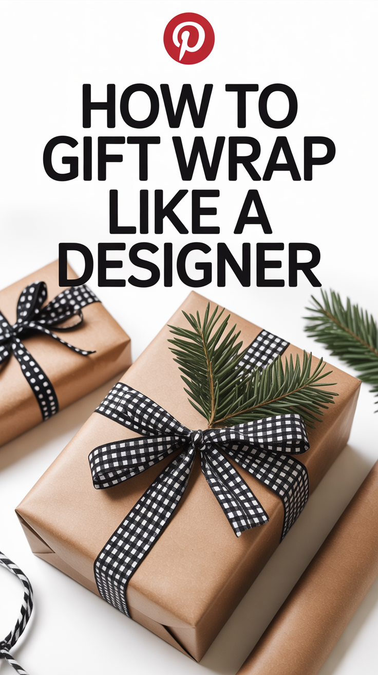 Gift Wrapping Like a Designer: Elevate Your Holiday Packages with Style and Creativity