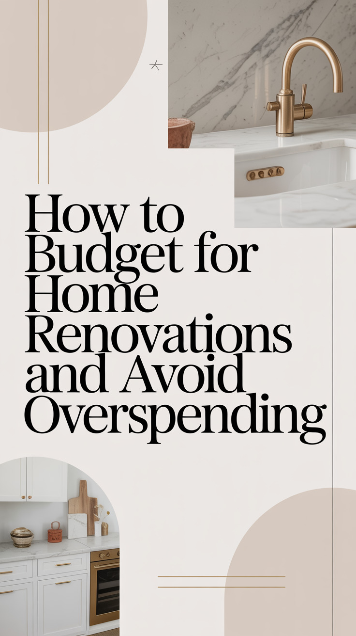 How to Budget for Home Renovations and Avoid Overspending