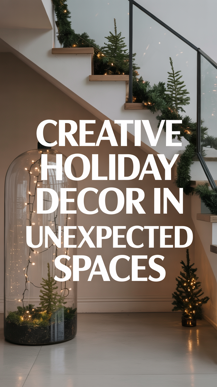 Beyond the Tree: Creative Holiday Decor in Unexpected Spaces