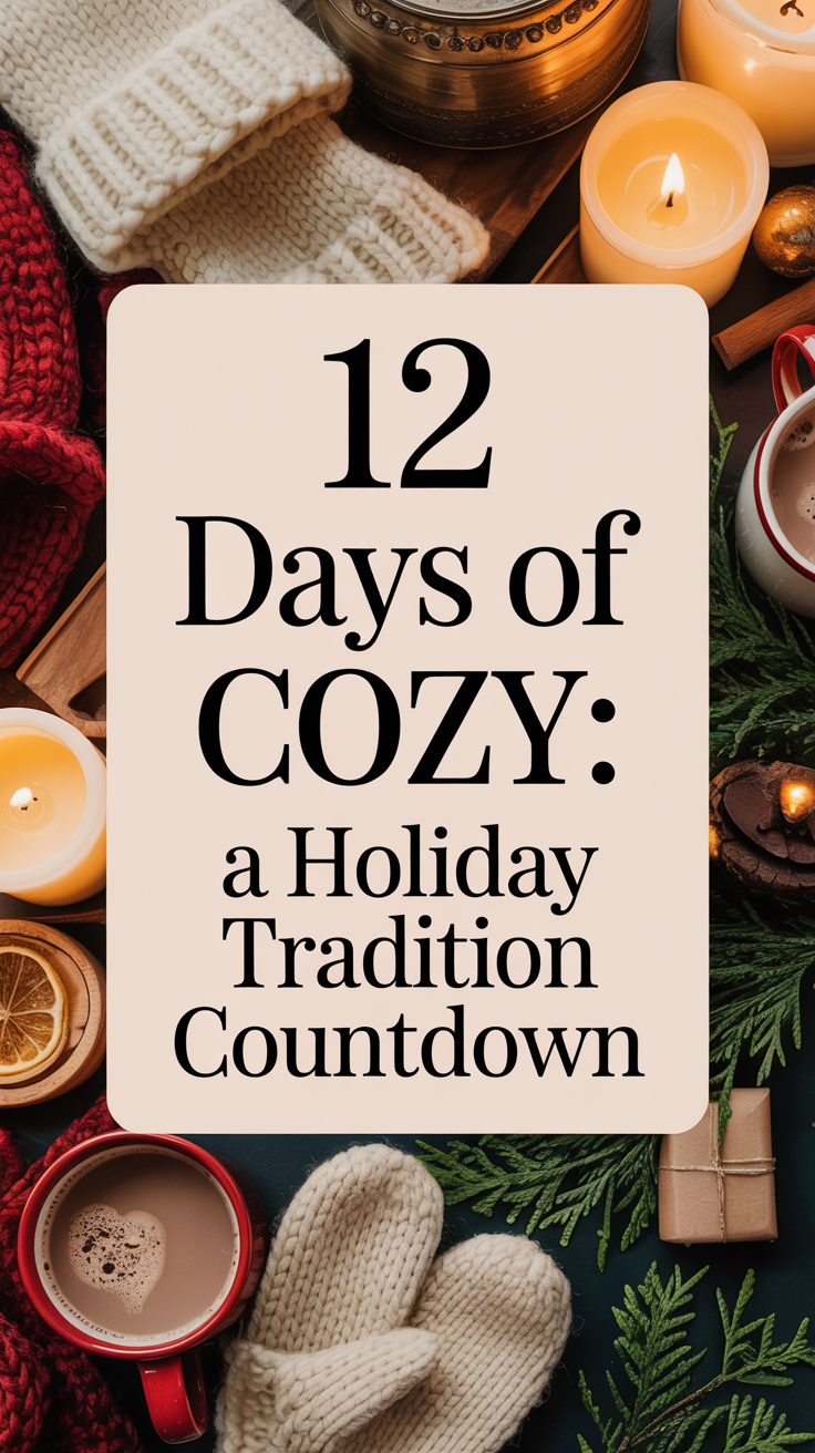 12 Days of Cozy: A Holiday Tradition Countdown