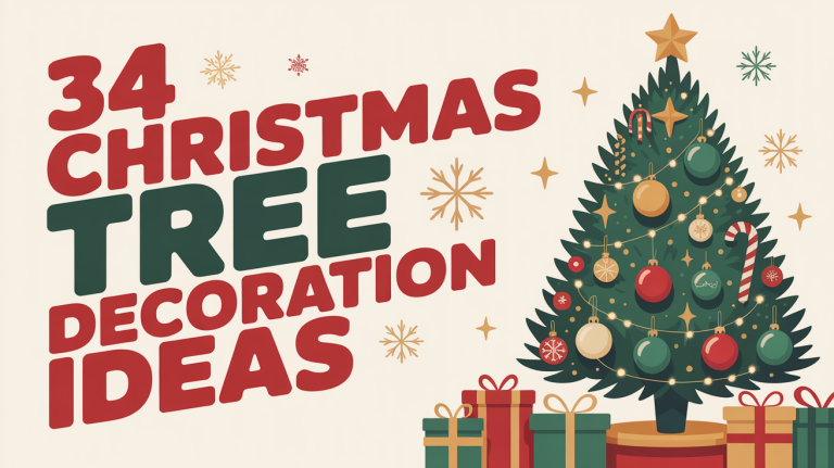 34 Festive Christmas Tree Decoration Ideas to Make Your Tree the Star of the Season