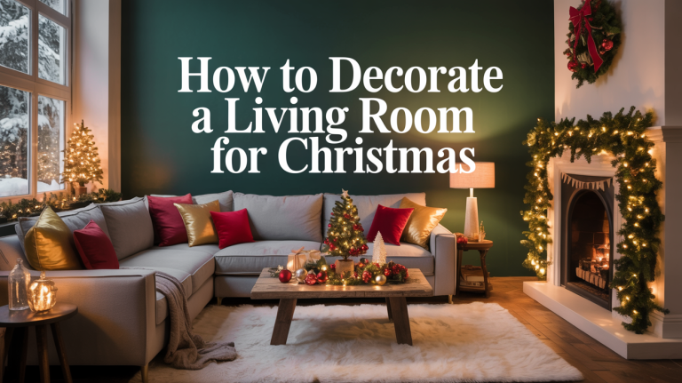 A Guide to Decorating Your Living Room for a Magical Christmas