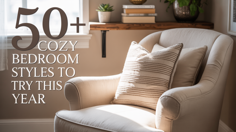 50+ Cozy Bedroom Styles to Try This Year