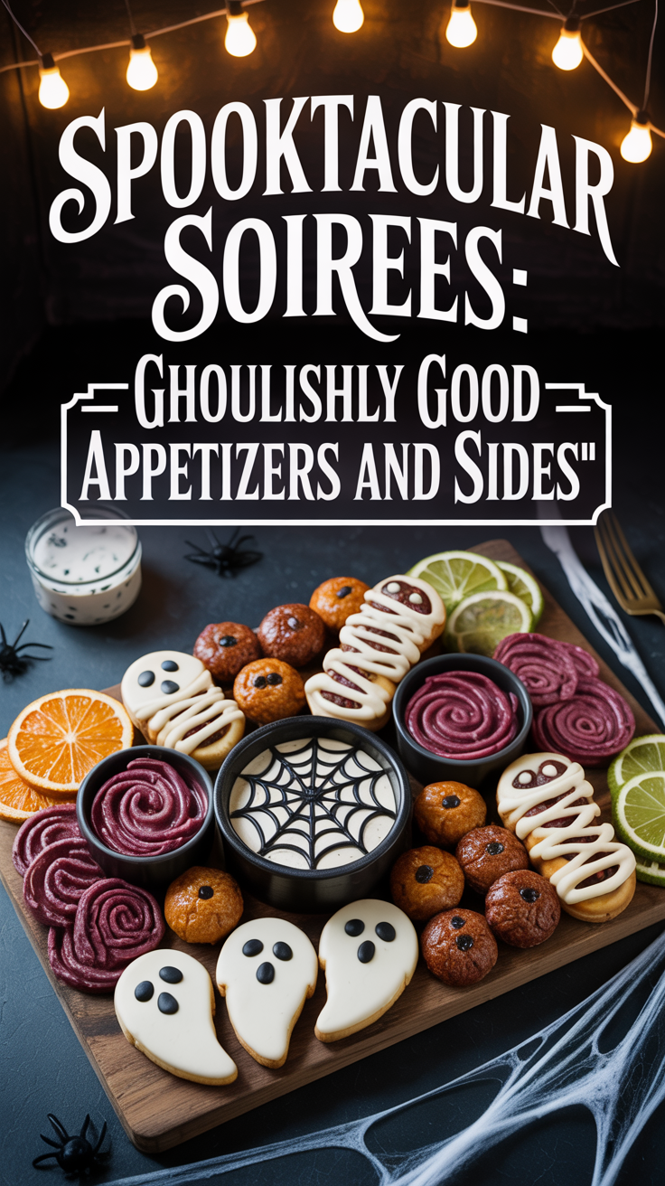 Spooktacular Soirees: A Guide to Halloween Entertaining with Ghoulishly Good Appetizers and Sides