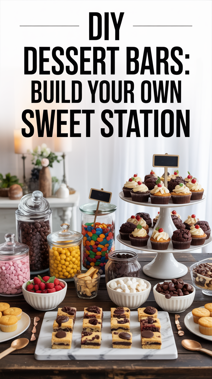 DIY Dessert Bars: Build Your Own Sweet Station