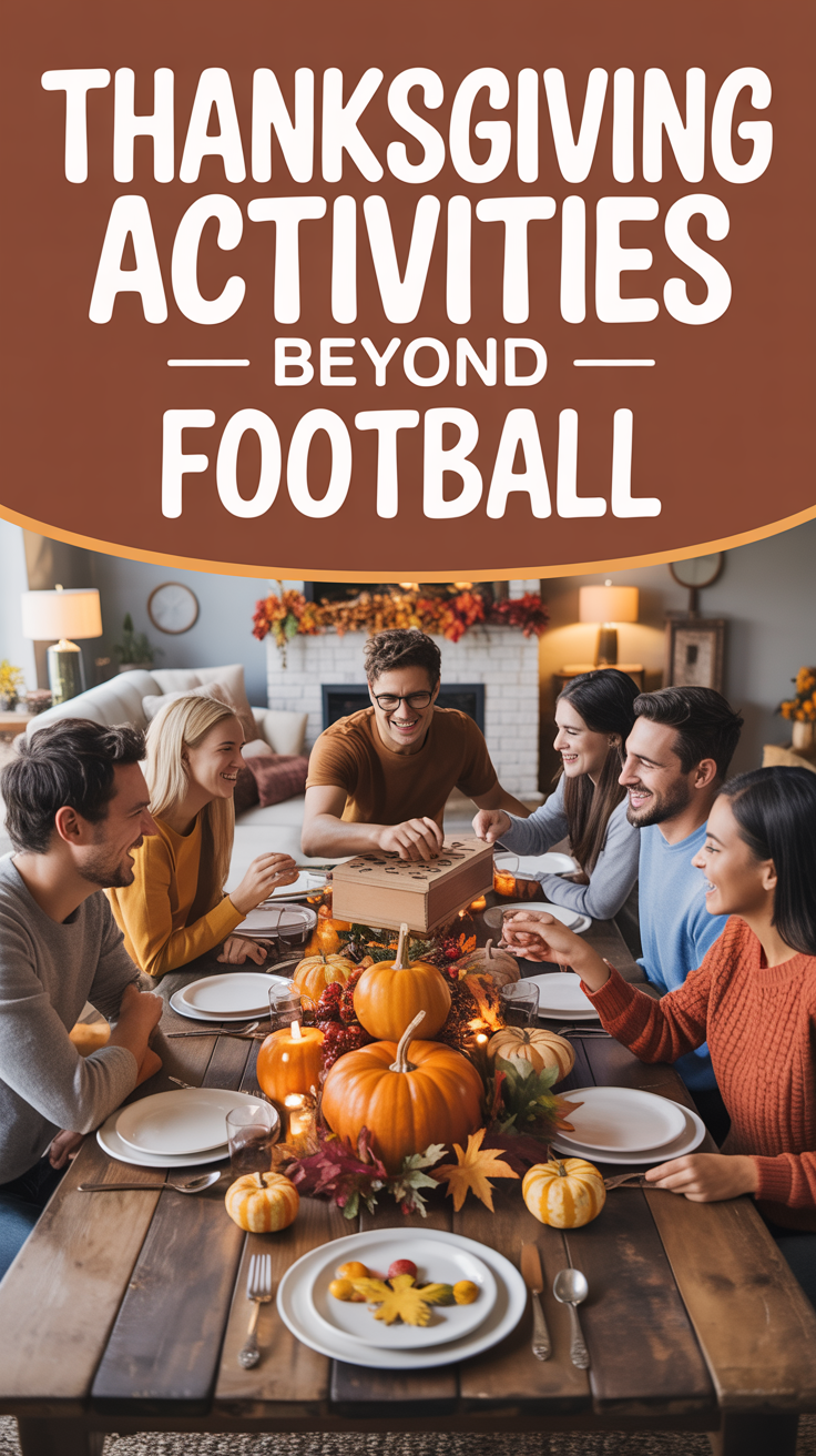 Thanksgiving Activities Beyond Football: Fun Ideas for Every Gathering