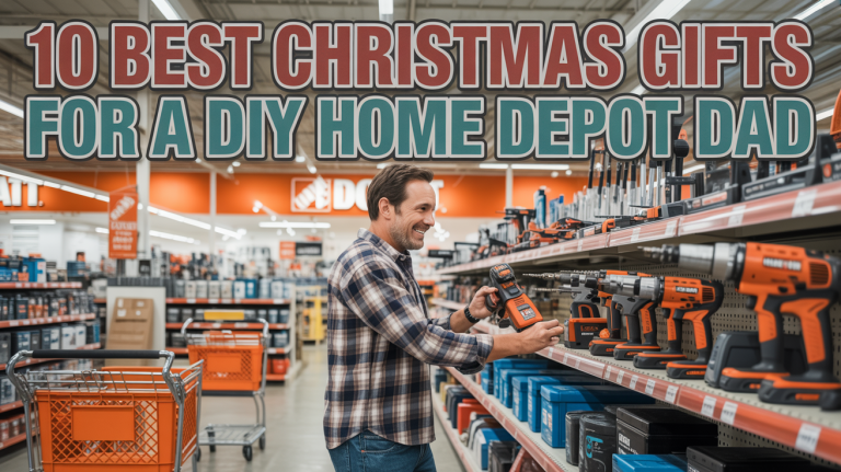 10 Best Christmas Gifts For A DIY Home Depot Dad
