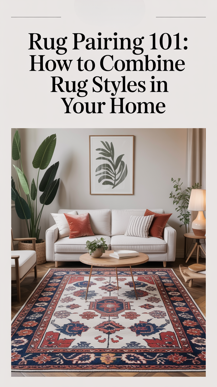Rug Pairing 101: How to Combine Rug Styles in Your Home