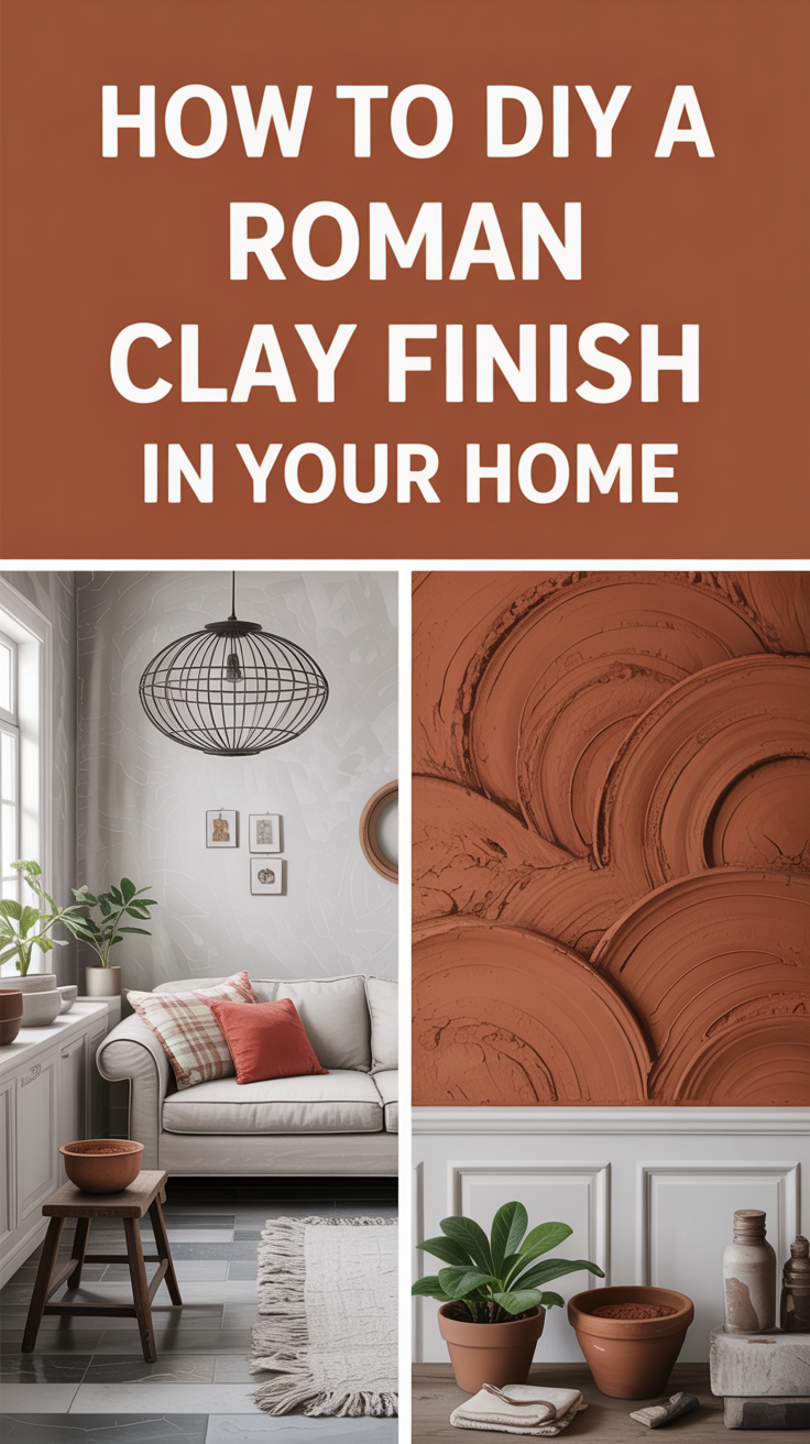 How to DIY a Roman Clay Finish: A Complete Guide for Your Home