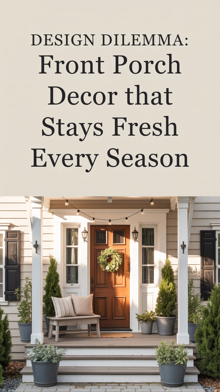 Design Dilemma: Front Porch Decor That Feels Fresh Every Season