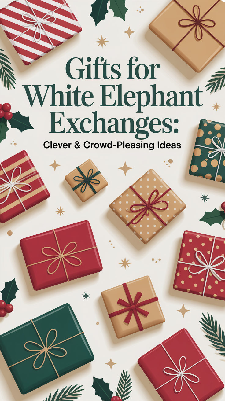 Gifts for White Elephant Christmas Gift Exchanges: Clever, Funny & Crowd-Pleasing Ideas