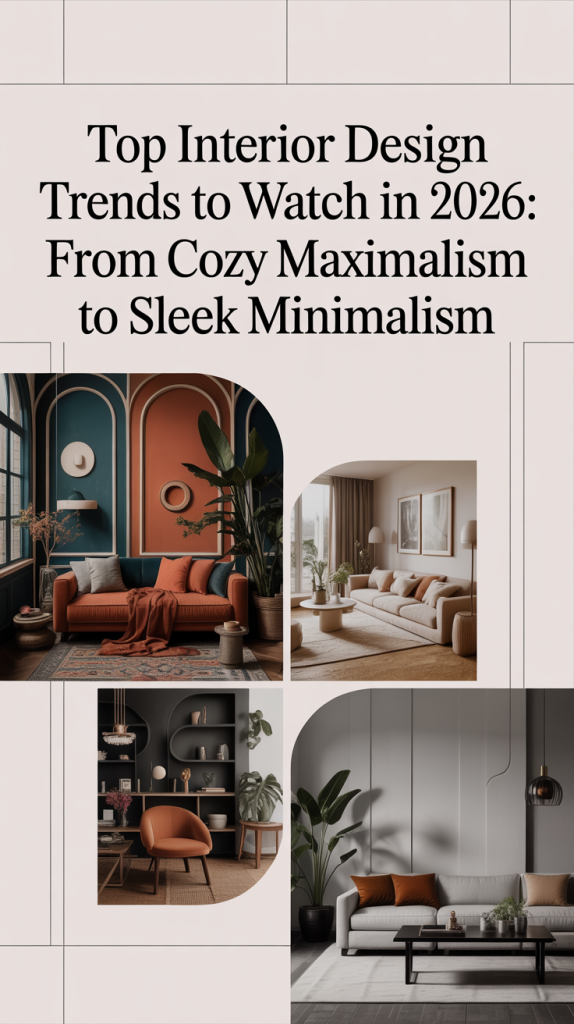 Top Interior Design Trends to Watch in 2026: From Cozy Maximalism to ...