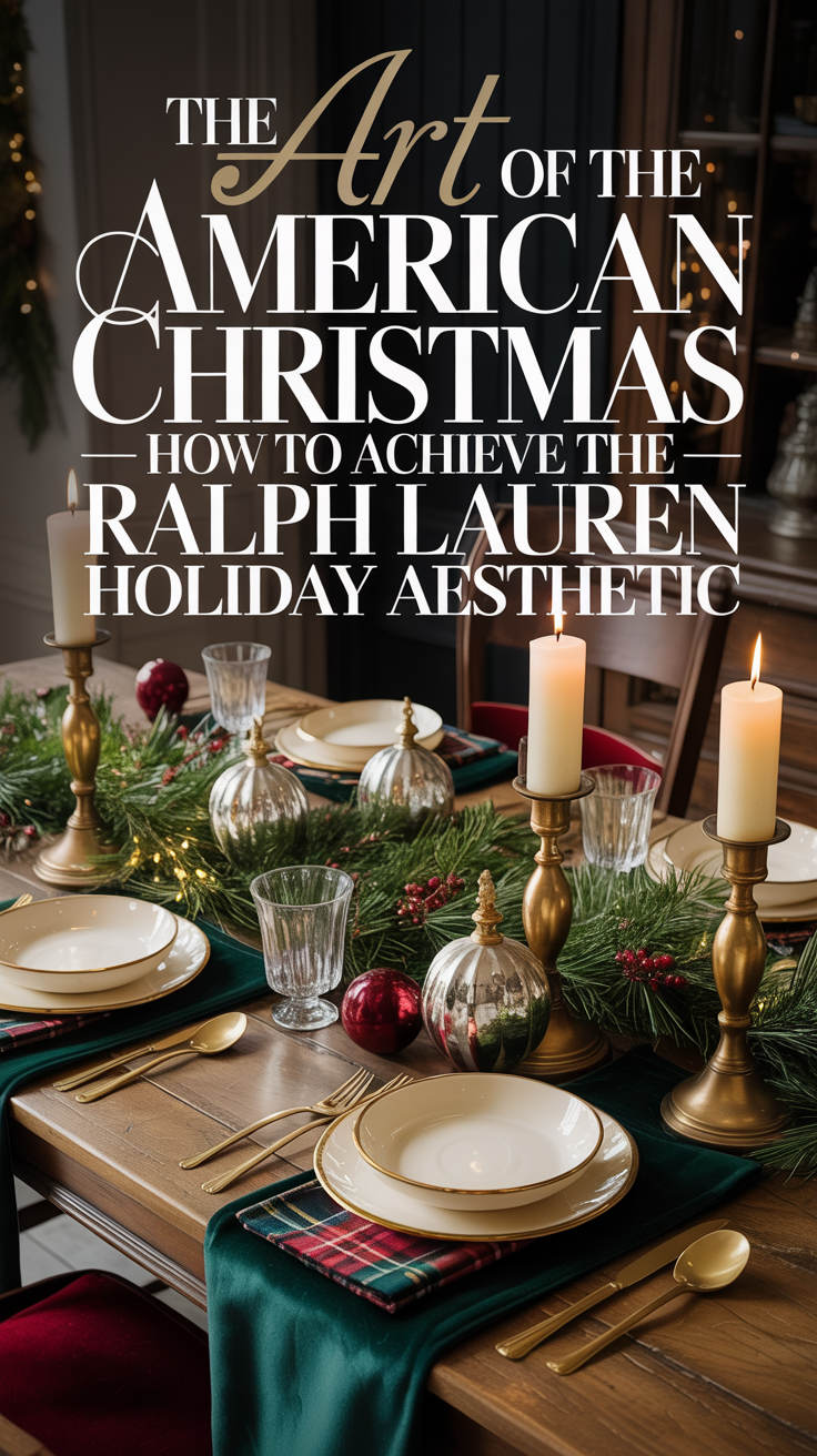 The Art of the American Christmas: How to Achieve the Ralph Lauren Holiday Aesthetic