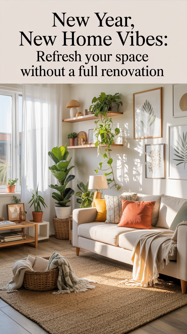 New Year, New Home Vibes: Refresh Your Space Without a Full Renovation