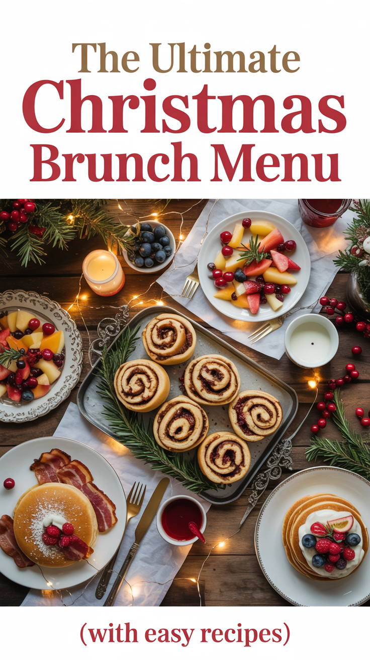 The Ultimate Christmas Brunch Menu (With Easy Recipes!)
