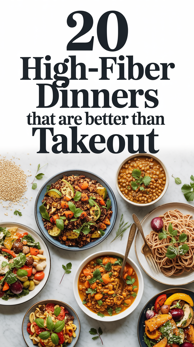 20 High-Fiber Dinners That Are Better Than Takeout