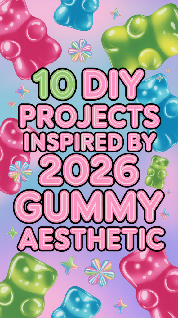 10 DIY Projects Inspired by Pinterest’s 2026 “Gimme Gummy” Aesthetic ...
