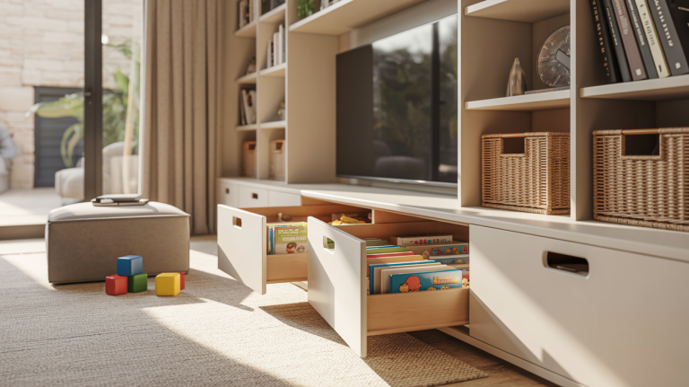 Design Dilemma: Where Do You Hide All the Kid Stuff?