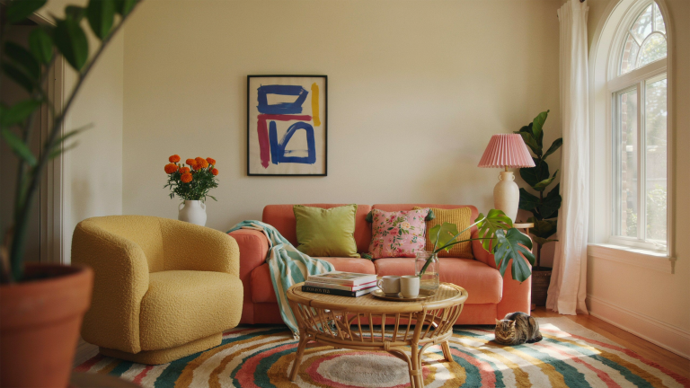 The Joyful Revival: Colorful Living Room Ideas and the Rise of Dopamine Decor
