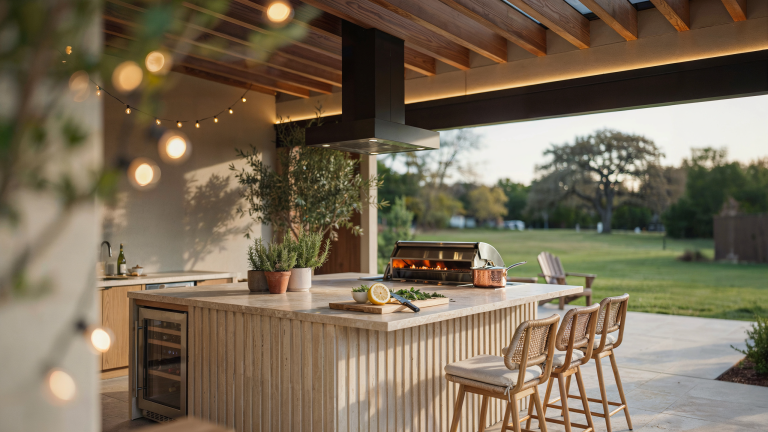 How to Design a Functional Covered Outdoor Kitchen