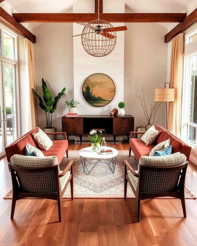 Embrace Grounded Seating with Boho Flair