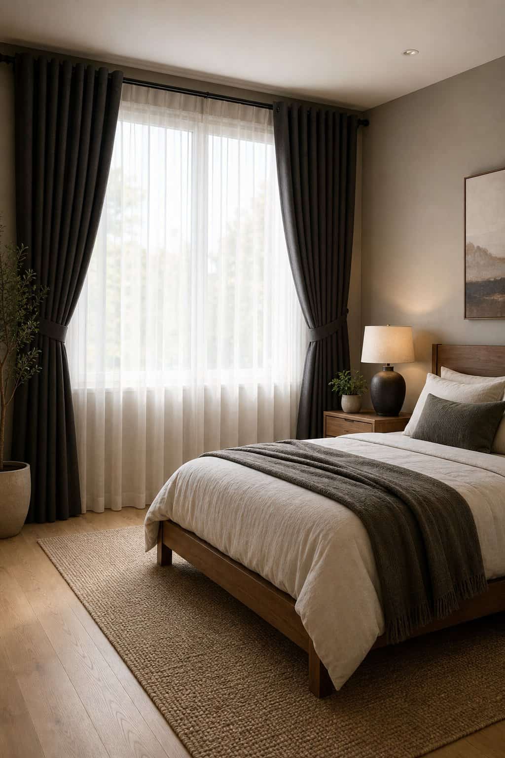 Curtain Layers: Sheers and Blackouts for Height and Privacy