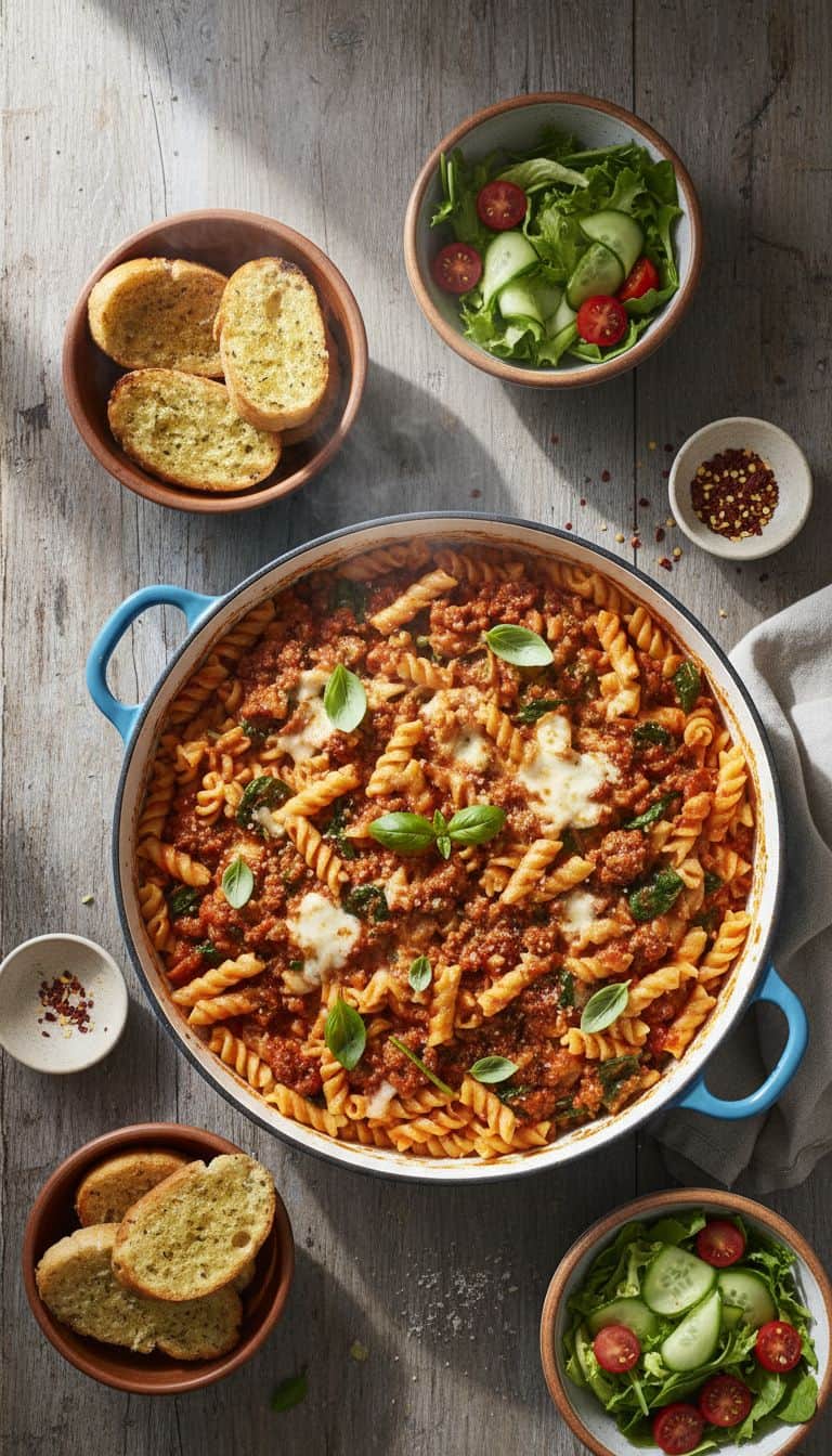 Hearty One-Pot Italian Sausage Pasta