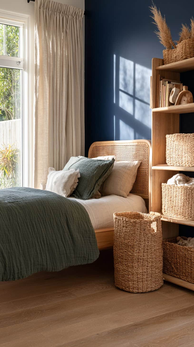 Rattan: Durable Style for Boy Mom Bedrooms