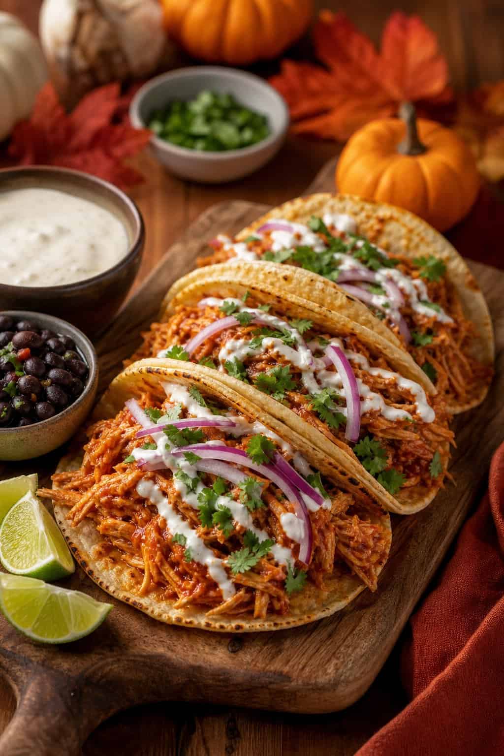 Simple Slow Cooker Chicken Tinga Tacos for Busy Nights