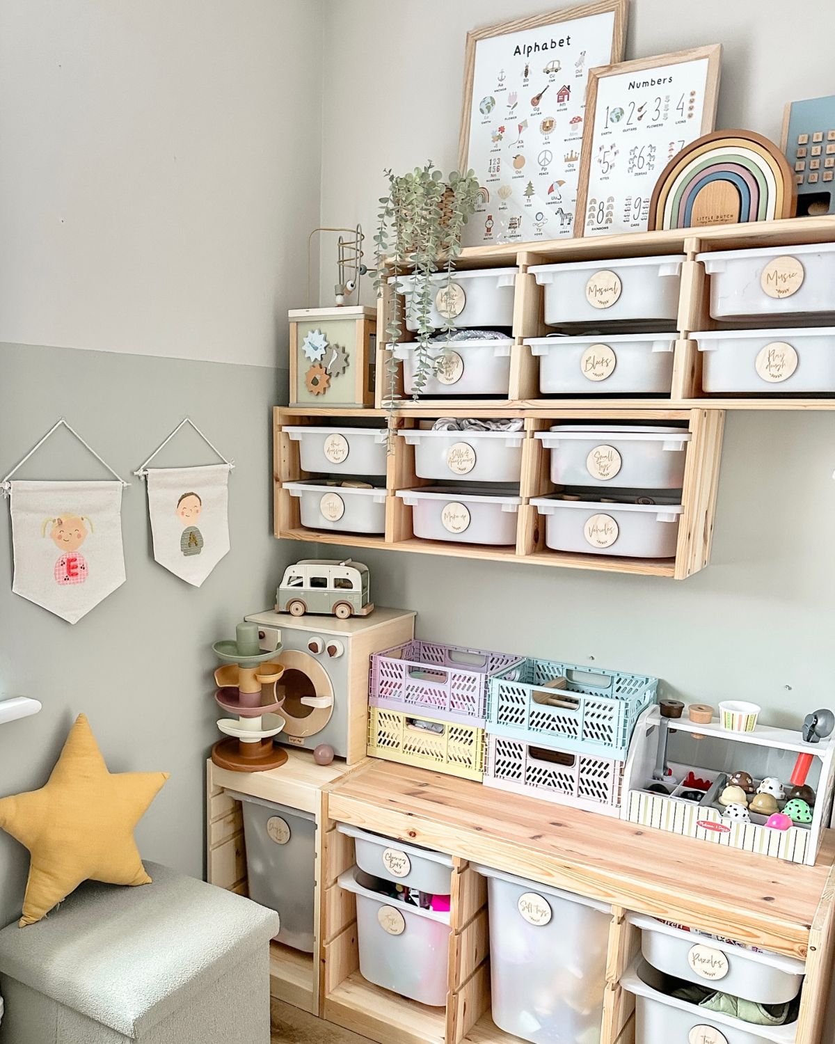 Maximize Playroom Storage with Smart Wall Solutions