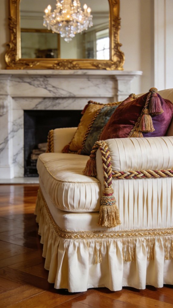 Soft-Legged Chic: Bringing Skirts and Trim Back to the Living Room