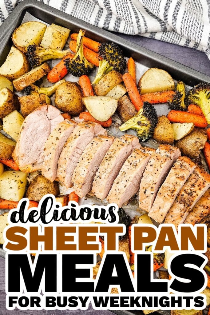 Easy One-Pan Pork Tenderloin with Roasted Veggies
