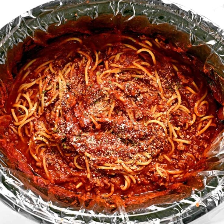 Crock Pot Spaghetti