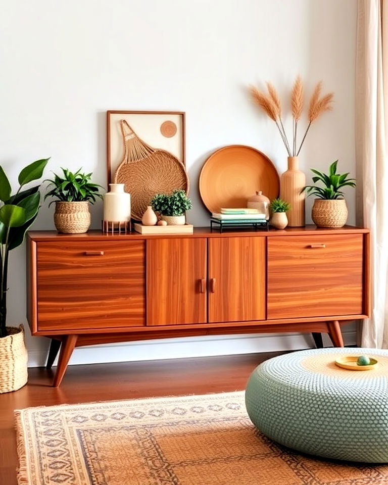 Showcase a Distinctive Mid-Century Credenza