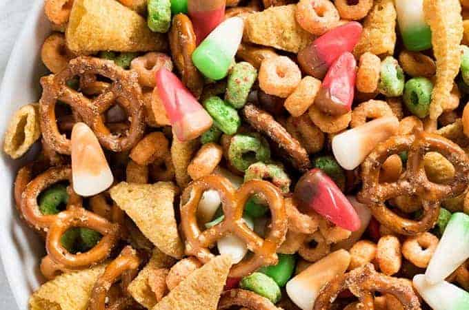Spooky Orchard Crunch Mix